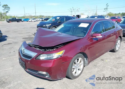 2012 Acura Tl 3.5 из США, поврежденный, VIN 19UUA8F51CA039602